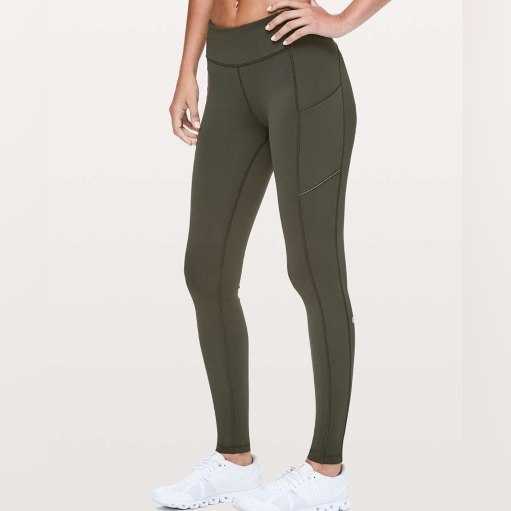 Lululemon Speed Up Tight *Full-On Luxtreme 28"
Dark Olive (Second Release)